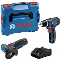 Bosch Professional 0615990N2U Werkzeugset Akkugeräte, Elektriker, Heimwerker, KFZ, Profi Bosch Professional 0615990N2U Werkzeugset Akkugeräte, Elektriker, Heimwerker, KFZ, Profi