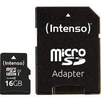 Intenso 16GB microSDHC Performance microSD-Karte 16 GB Class 10 UHS-I Wasserdicht Intenso 16GB microSDHC Performance microSD-Karte 16 GB Class 10 UHS-I Wasserdicht