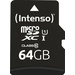 Intenso 64GB microSDXC Performance microSD-Karte 64 GB Class 10 UHS-I Wasserdicht