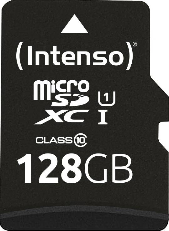Intenso 128GB microSDXC Performance microSD-Karte 128 GB Class 10 UHS-I Wasserdicht