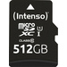 Intenso 512GB microSDXC Performance microSD-Karte 512 GB Class 10 UHS-I Wasserdicht