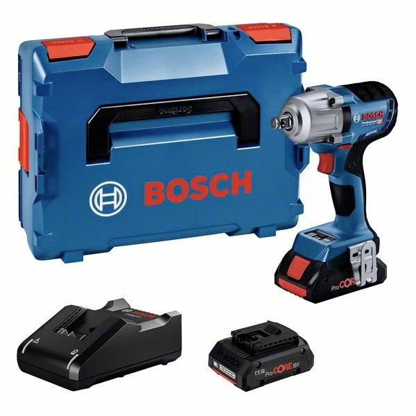 Bosch Professional GDS 18V-450 HC (2x GBA 5,0Ah, L-BOXX) 06019K4003 Akku-Drehschlagschrauber 450 Nm 18 V Anzahl mitgelieferte Akkus 2 Li-Ion inkl.