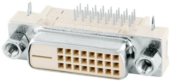 Connfly DS1090-VN0S Einbaubuchse Buchse, Einbau horizontal Polzahl: 25 Beige Tray