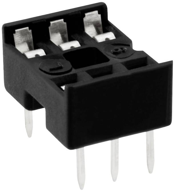 Connfly DS1009-06AT1NX-0A2 IC-Fassung Rastermaß: 2.54 mm Polzahl: 6 Tube