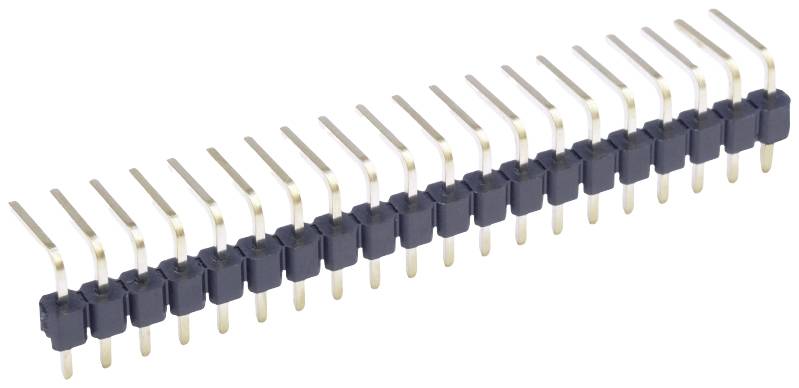 Connfly Stiftleiste (Standard) Anzahl Reihen: 1 Polzahl je Reihe: 40 DS1022-1*40RUF11-B Bulk