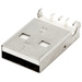 CONNECTEUR MÂLE USB A CMS embase mâle horizontale DS1098-WN0 Connfly Contenu