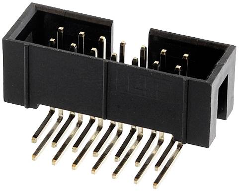 Connfly Stiftleiste (Standard) Anzahl Reihen: 2 Polzahl je Reihe: 7 DS1013-14RSIB-B-0 Tray