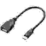 Renkforce USB 2.0 Adapterkabel [1x USB-C® Stecker - 1x USB 2.0 Buchse A] RF-5720376 Gesamtschirm