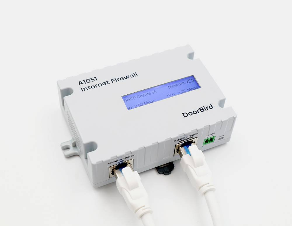 DoorBird 423872103 Türsprechanlagen-Zubehör LAN Firewall Weiß