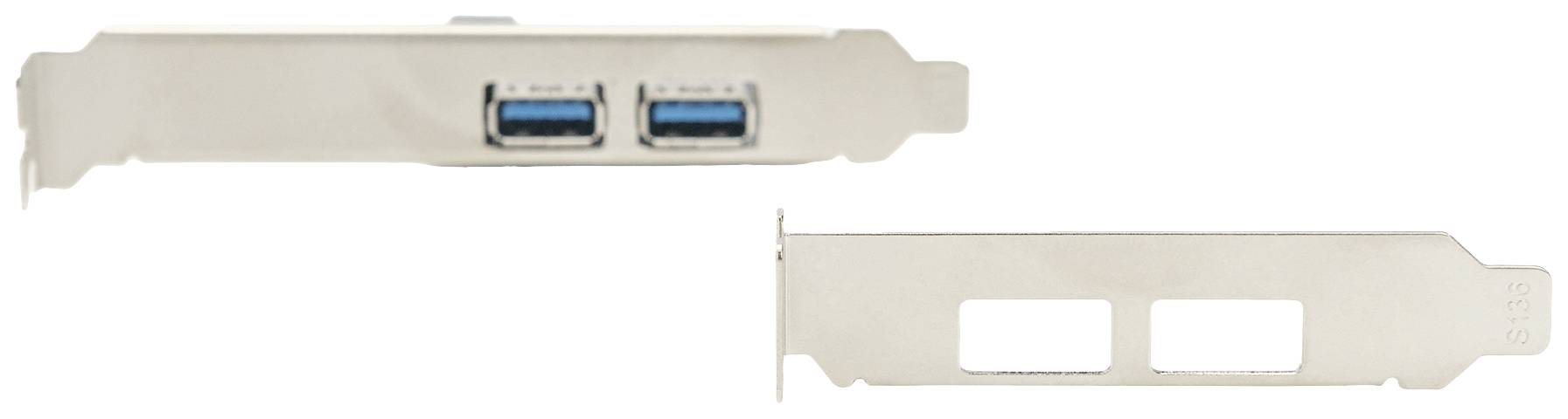 Digitus DS-30220-5 2 Port PCI-Express Karte PCIe inkl. Low-Profile Slotblech