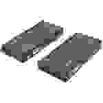 Digitus DS-55508 HDMI / RJ45 Adapter [1x HDMI-Buchse - 2x HDMI-Buchse] Schwarz HDMI-fähig, High Spe