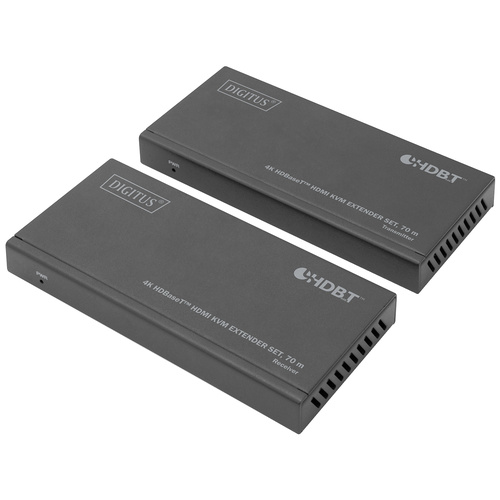 Digitus DS-55512 HDMI Adapter [1x HDMI-Buchse - 1x HDMI-Buchse] Schwarz HDMI-fähig, High Speed-HDMI