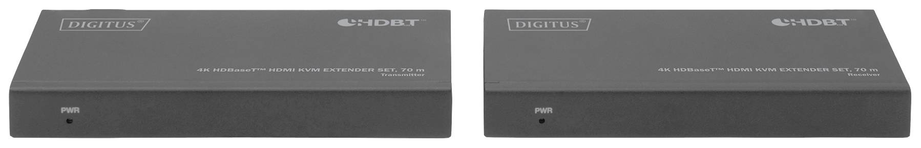 Digitus DS-55512 HDMI Adapter [1x HDMI-Buchse - 1x HDMI-Buchse] Schwarz 4K UHD