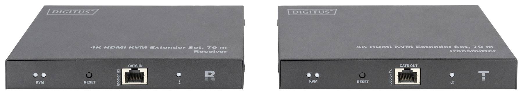 Digitus DS-55513 HDMI Adapter [1x HDMI-Buchse - 1x HDMI-Buchse] Schwarz 4K UHD