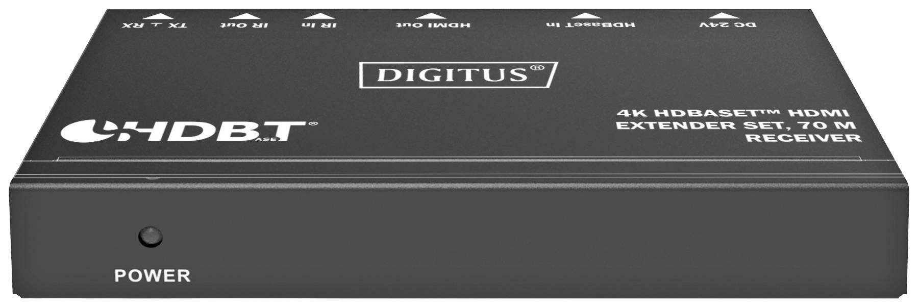 Digitus DS-55520 HDMI Adapter [1x HDMI-Buchse - 1x HDMI-Buchse] Schwarz 4K UHD