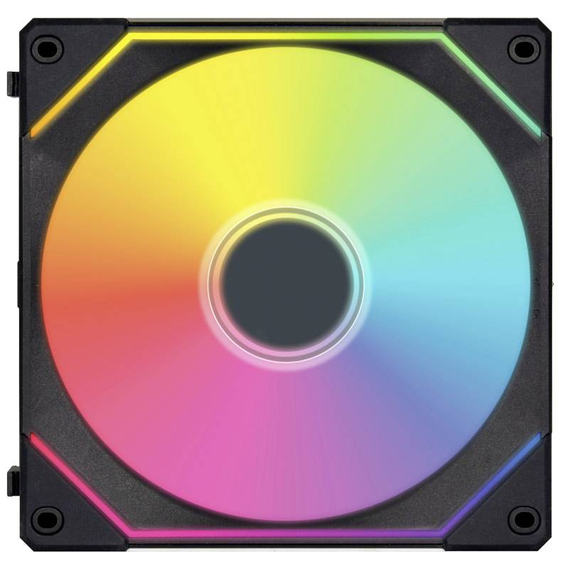 Lian Li UNI FAN SL-INF 140 ARGB PWM PC-Gehäuse-Lüfter Schwarz (B x H x T) 140 x 142 x 25mm