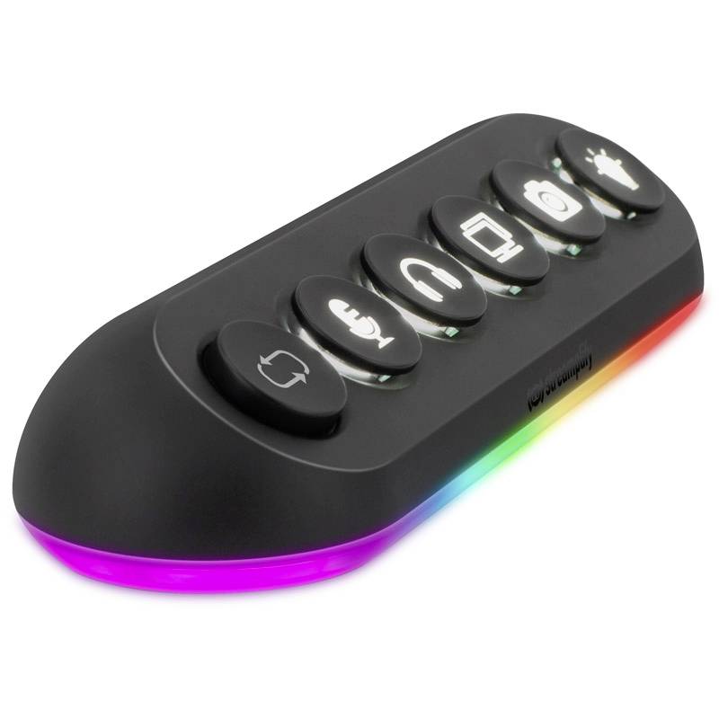 Streamplify HUB DECK 5 RGB-Controller Schwarz, RGB