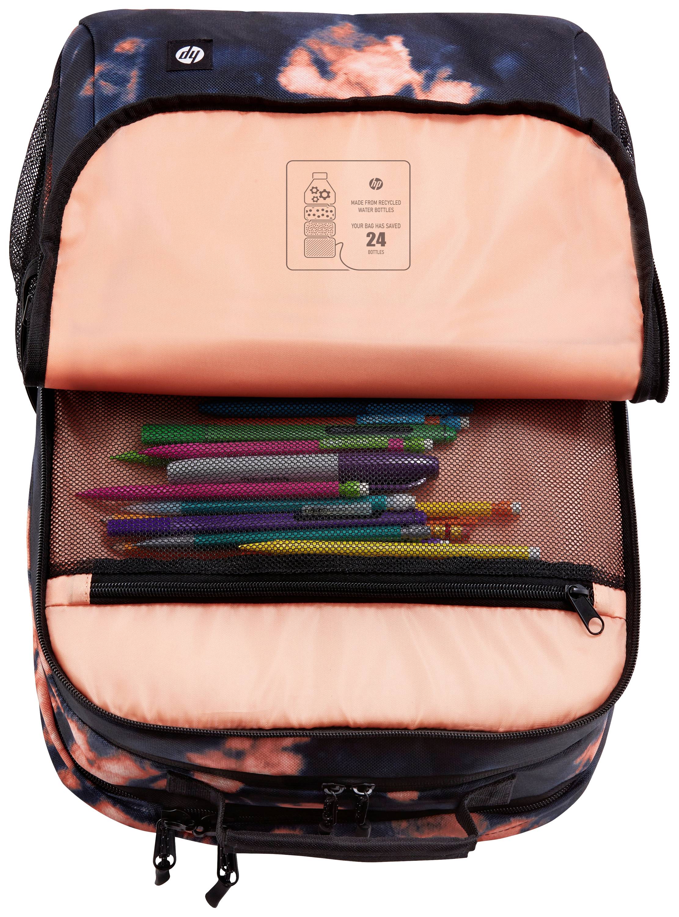 HP Notebook Rucksack Campus XL (Tie Dye) Passend für maximal: 40,9 cm (16,1") Baltic Blue, Hellorange