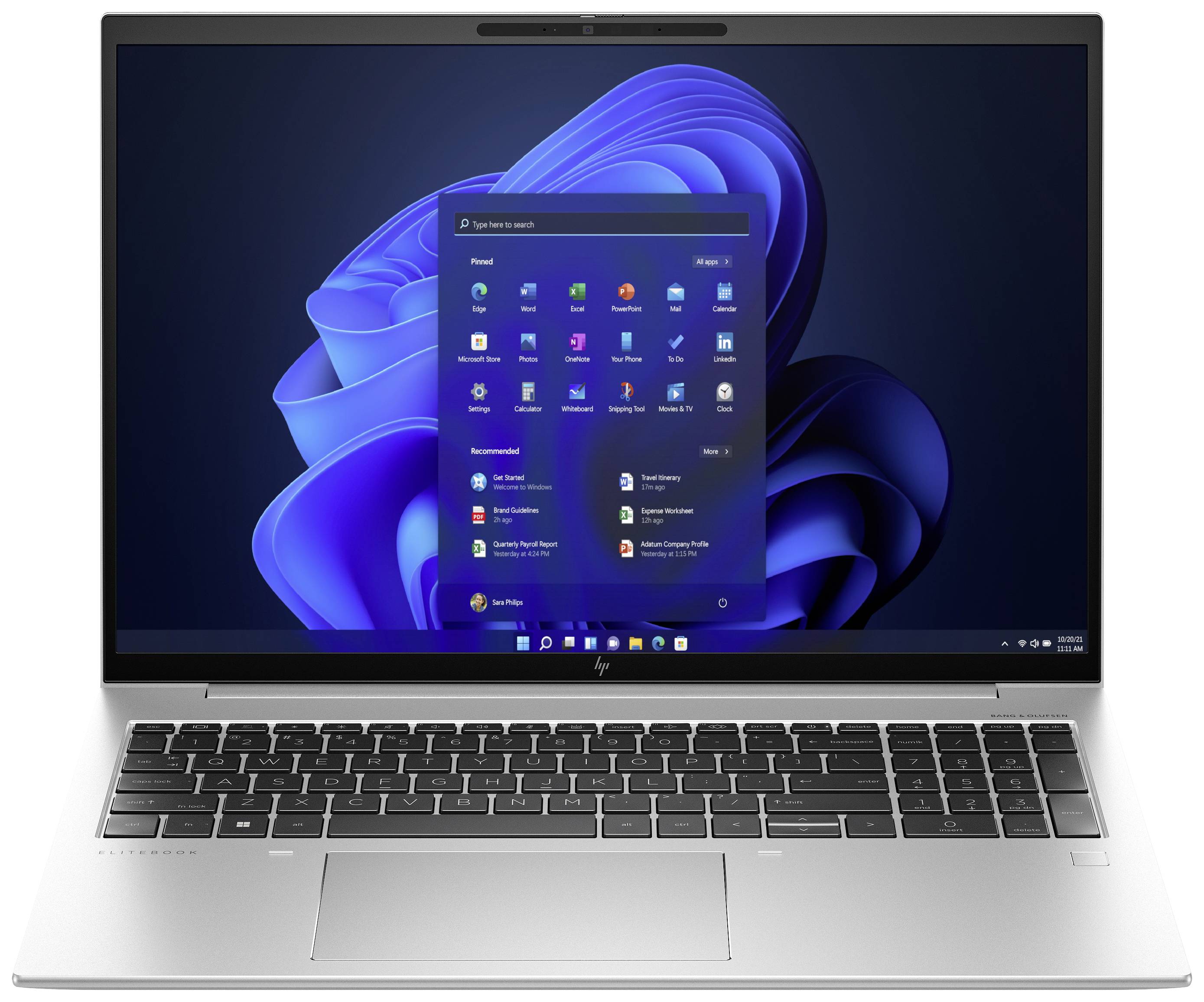 HP Notebook EliteBook 865 G10 40.6 cm (16 Zoll) WUXGA AMD Ryzen 5 Pro 7540U 16 GB RAM 512 GB SSD Deutsch, QWERTZ Radeon Graphics Silber 818N2E
