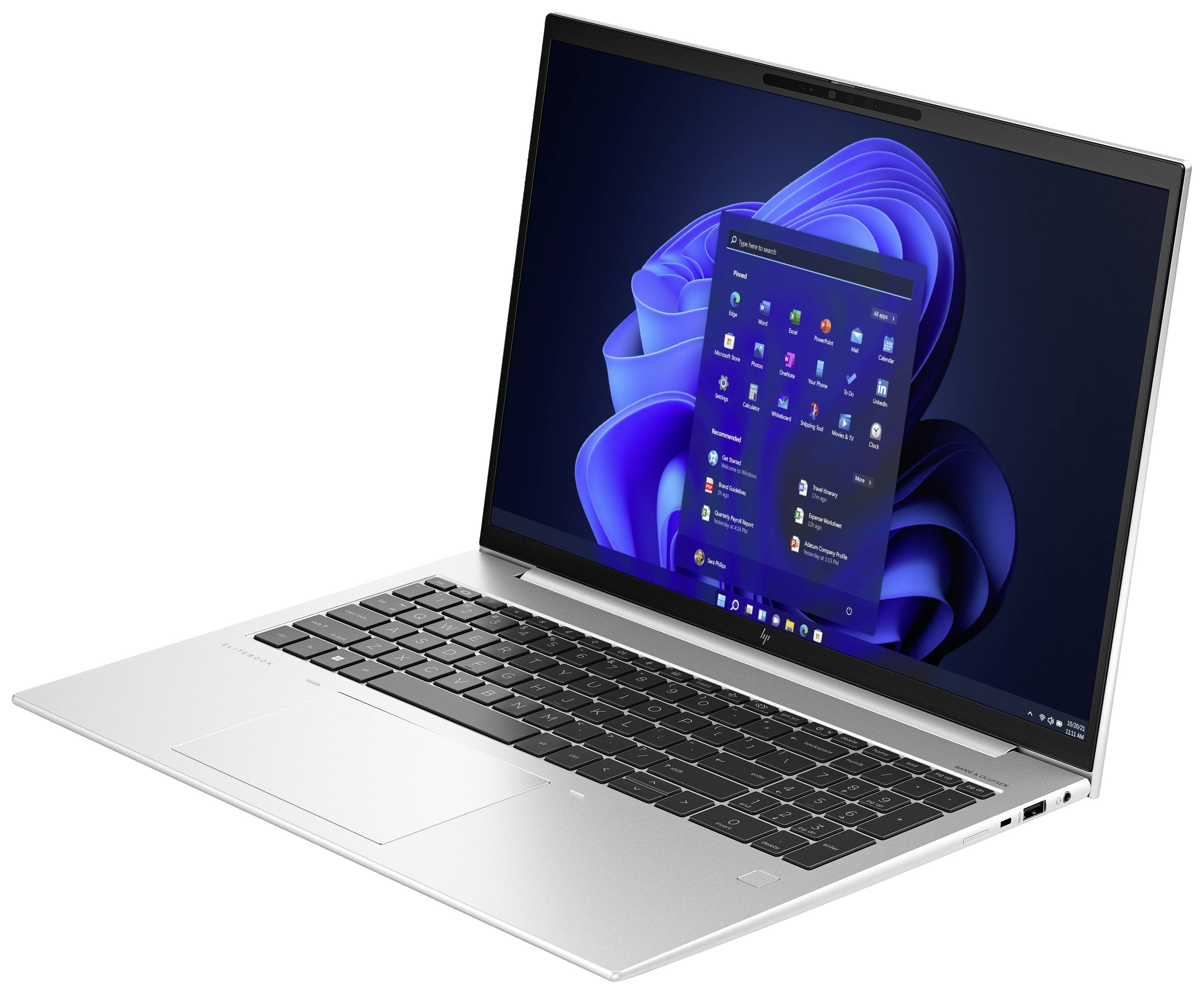 HP Notebook EliteBook 865 G10 40.6 cm (16 Zoll) WUXGA AMD Ryzen 5 Pro 7540U 16 GB RAM 512 GB SSD Deutsch, QWERTZ Radeon Graphics Silber 818N2E