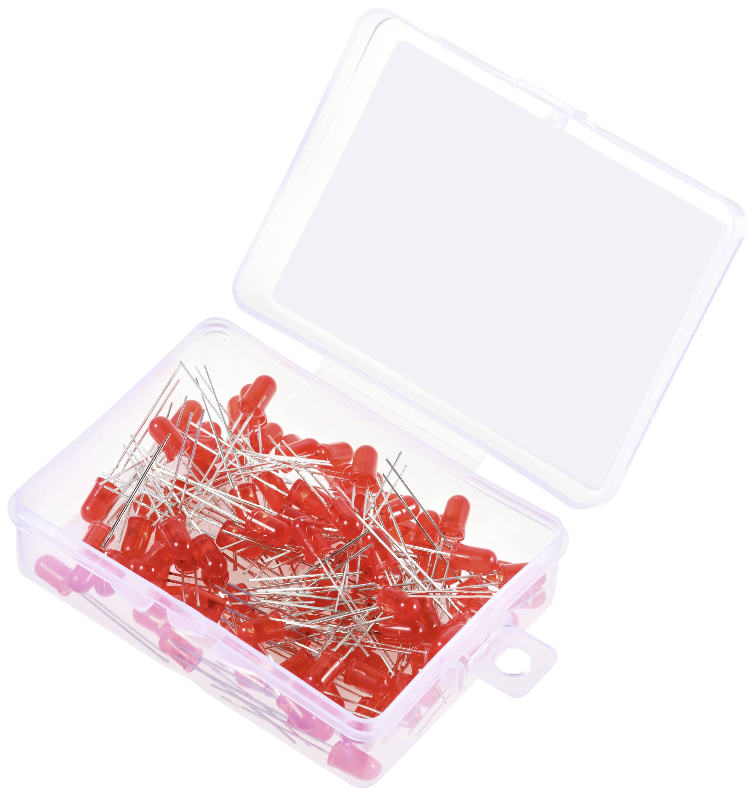 TRU COMPONENTS LED bedrahtet Rot Rund 5mm 420 mcd 30° 20mA 1.8 V, 2.4V