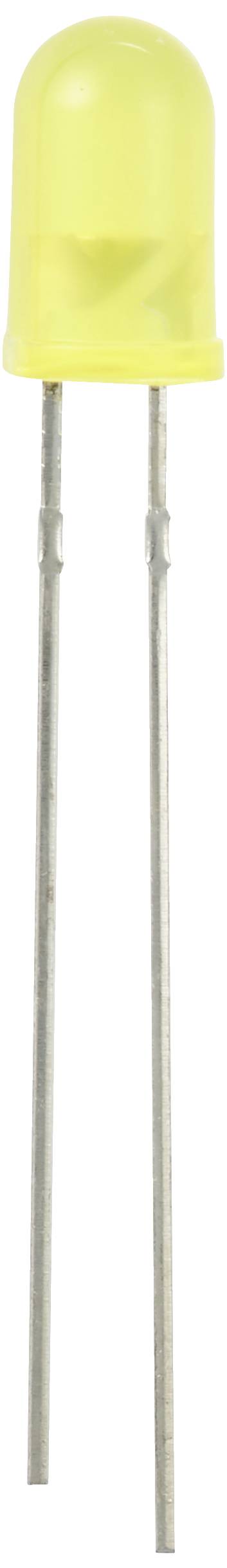 TRU COMPONENTS LED bedrahtet Gelb Rund 5mm 420 mcd 30° 20mA 1.8 V, 2.4V