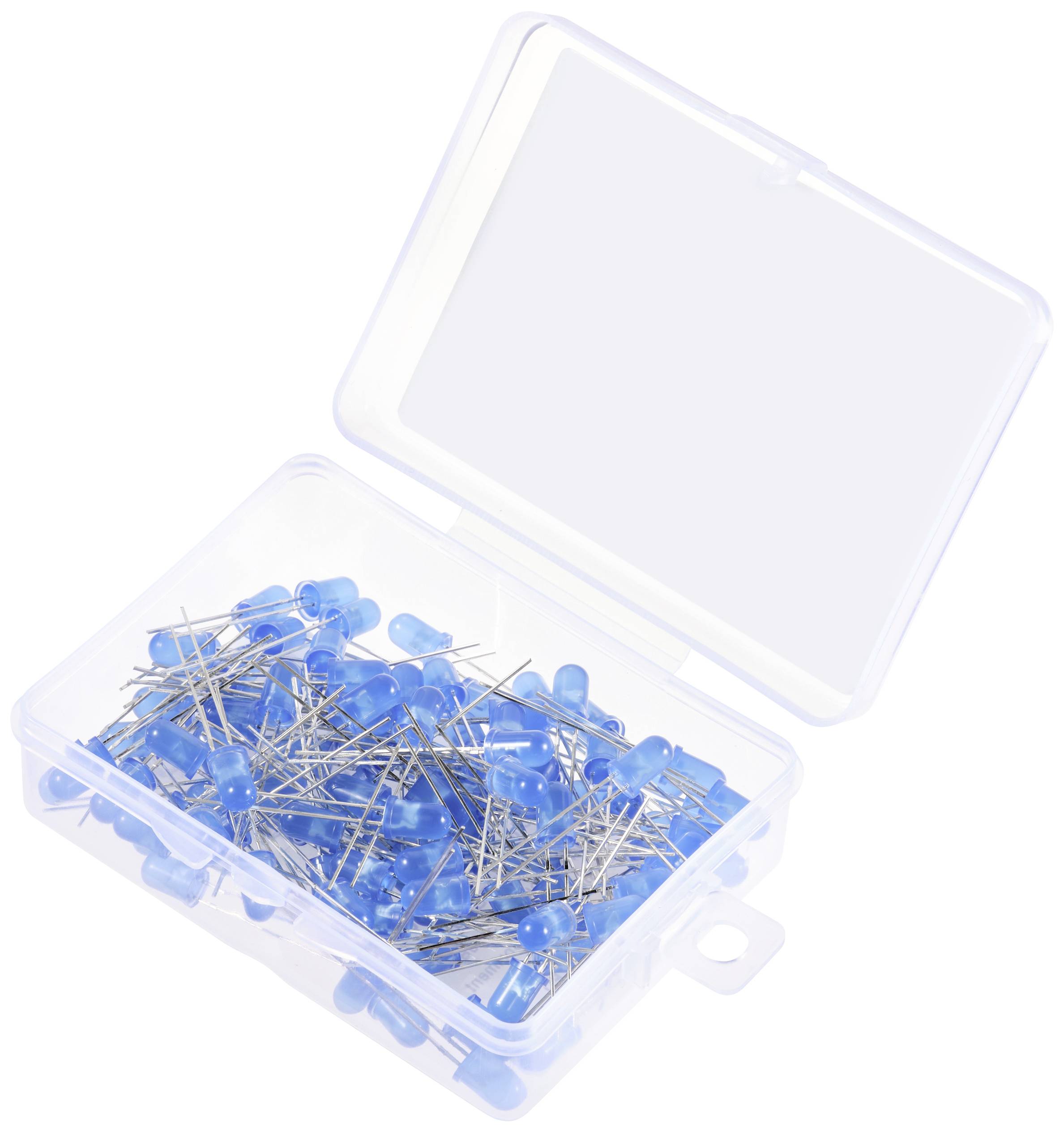 TRU COMPONENTS LED bedrahtet Blau Rund 5mm 2180 mcd 30° 20mA 2.7 V, 3.4V