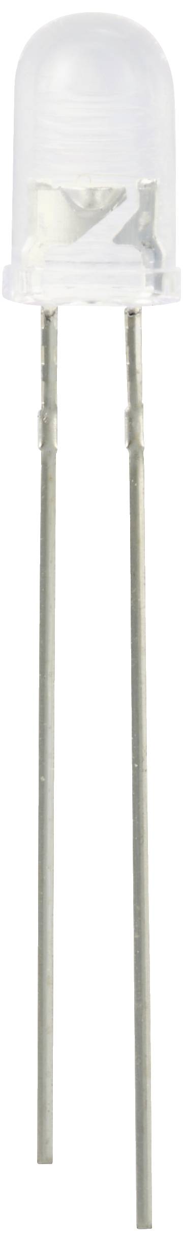 TRU COMPONENTS LED bedrahtet Reinweiß Rund 5mm 19000 mcd 30° 20mA 2.7 V, 3.4V