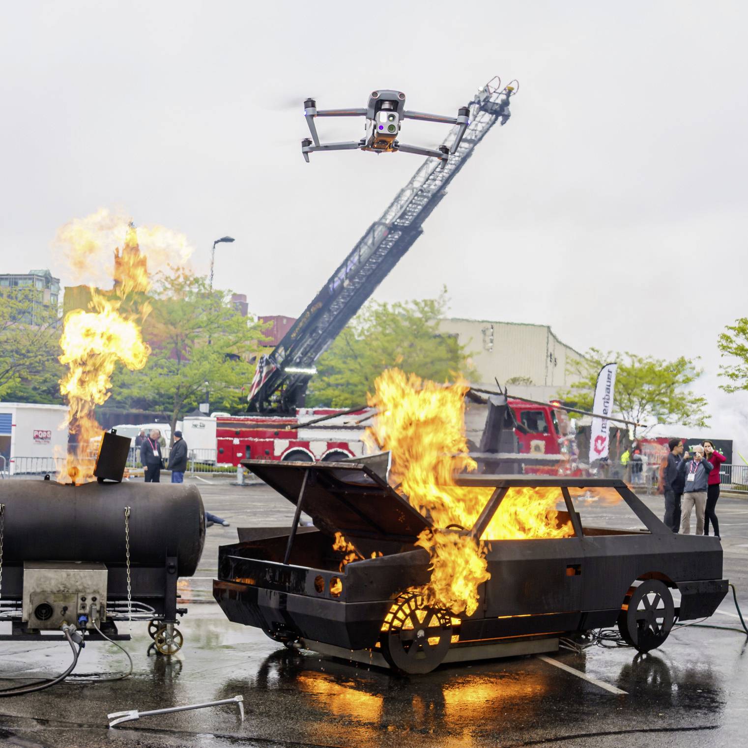 Autel Robotics EVO Max 4T inkl. Smart Controller Industrie Drohne RtF Kameraflug mit Wärmebild, Dual Kameraflug, GPS-Funktion Grau