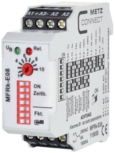 Metz Connect 110658 MFRk-E08 Zeitrelais Multifunktional 230 V/AC 1 St. 1 Wechsler