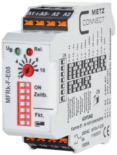 Metz Connect 11065870 MFRk-F-E08 Zeitrelais Multifunktional 230 V/AC 1 St. 1 Wechsler
