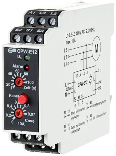 Metz Connect Überwachungsrelais 230 V/AC (max) 1 Wechsler 1102810520 1St.