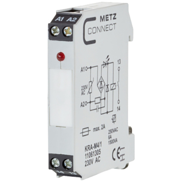 Metz Connect Koppelbaustein 230 V/AC (max) 1 Schließer 11061305 1 St.