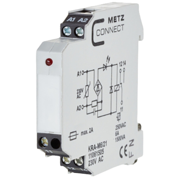 Metz Connect Koppelbaustein 230 V/AC (max) 1 Wechsler 11061505 1St.