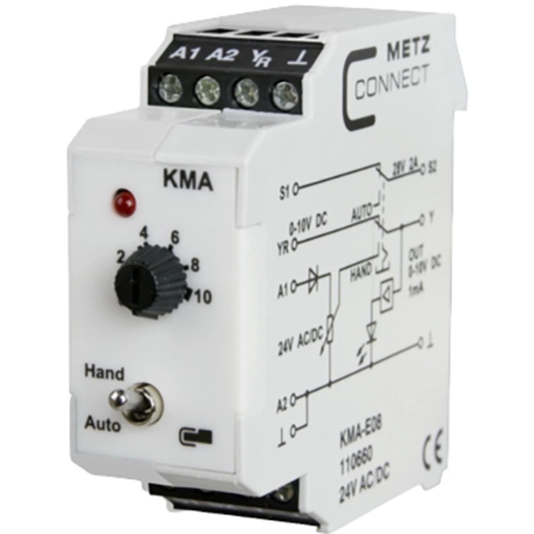Metz Connect Analogwert-Geber 24, 24 V/AC, V/DC (max) 110660 1St. Metz Connect Analogwert-Geber 24, 24 V/AC, V/DC (max) 110660 1St.
