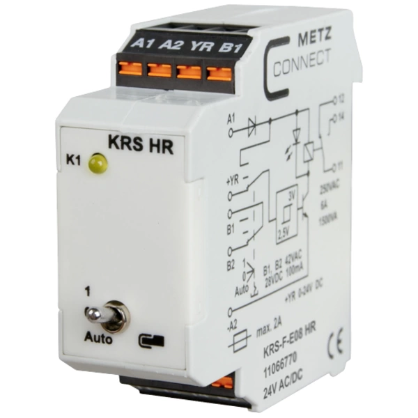 Metz Connect Schwellwertschalter 24, 24 V/AC, V/DC (max) 1 Wechsler 11066770 1St. Metz Connect Schwellwertschalter 24, 24 V/AC, V/DC (max) 1 Wechsler 11066770 1St.