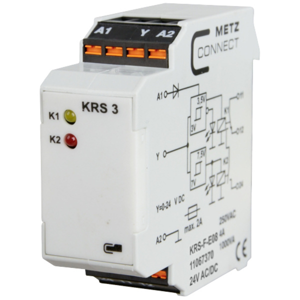Metz Connect Schwellwertschalter 24, 24 V/AC, V/DC (max) 1 Wechsler 11067370 1 St.