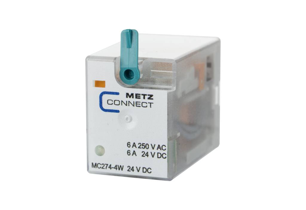 Metz Connect 110017251407 Steckrelais 24 V/DC 7 A 4 Wechsler 1 St.