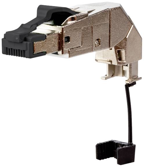Metz Connect Feldkonfektionierbarer RJ45-Stecker 130E405042-E Stecker Schwarz 1 St.