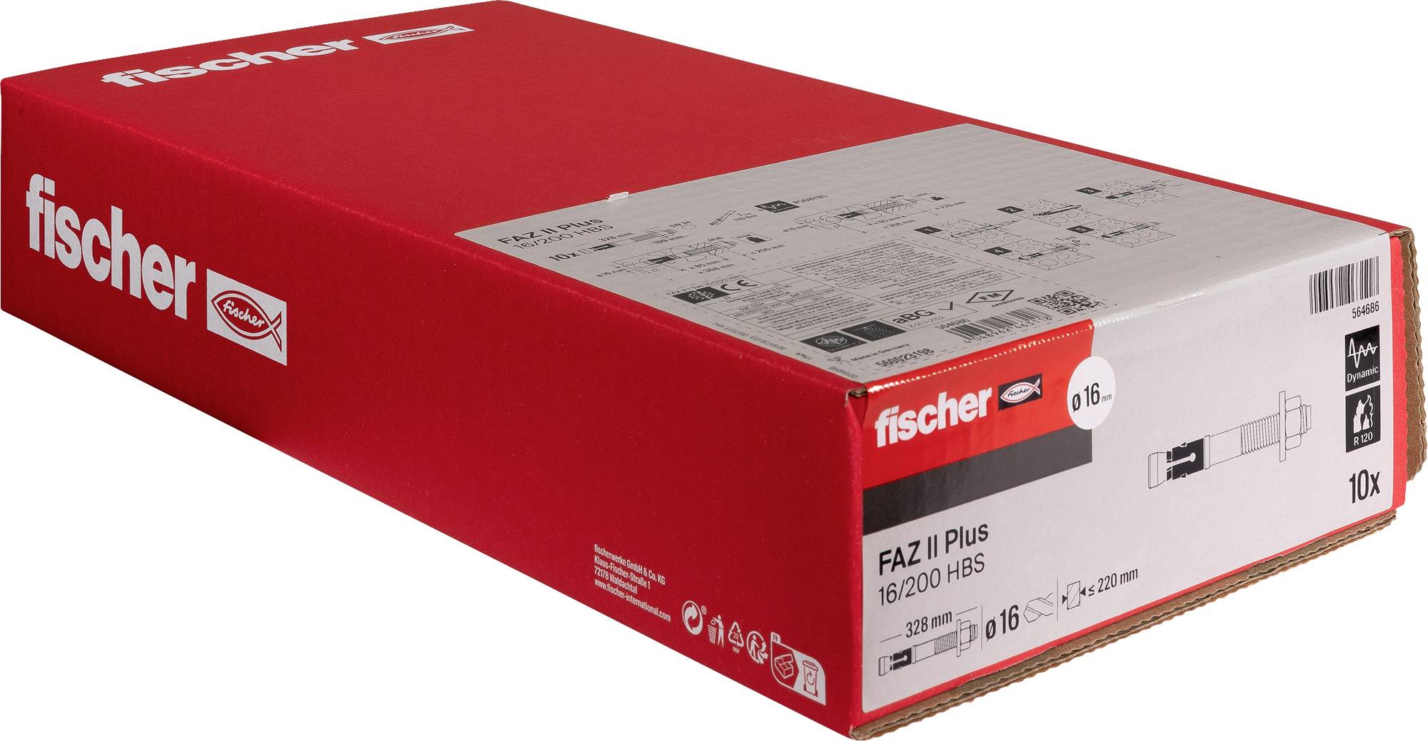 Red Fischer FAZ II Plus Ankerkasten mit der Bezeichnung 