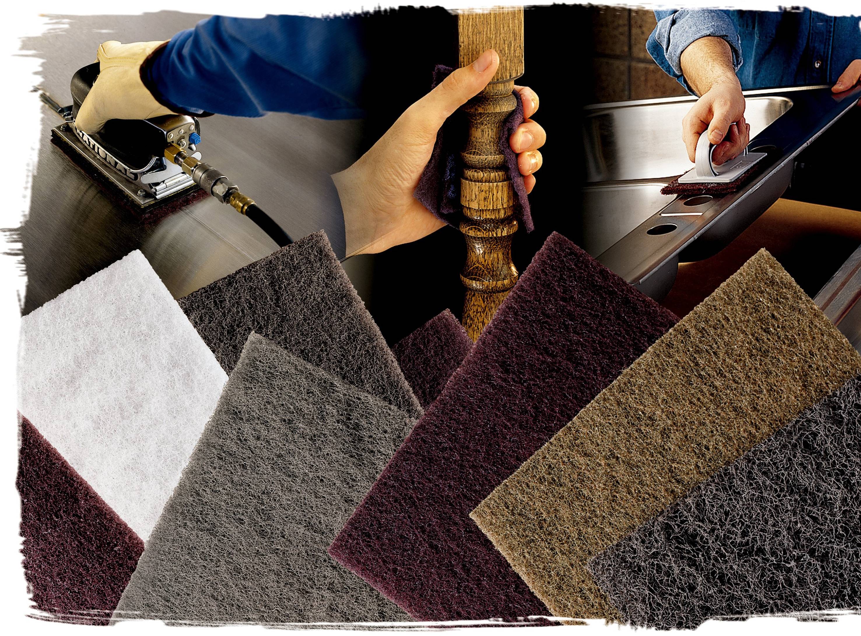 3M Scotch-Brite™ Handpad 7447 707447 Handschleifpad (L x B) 224mm x 158mm 20St.