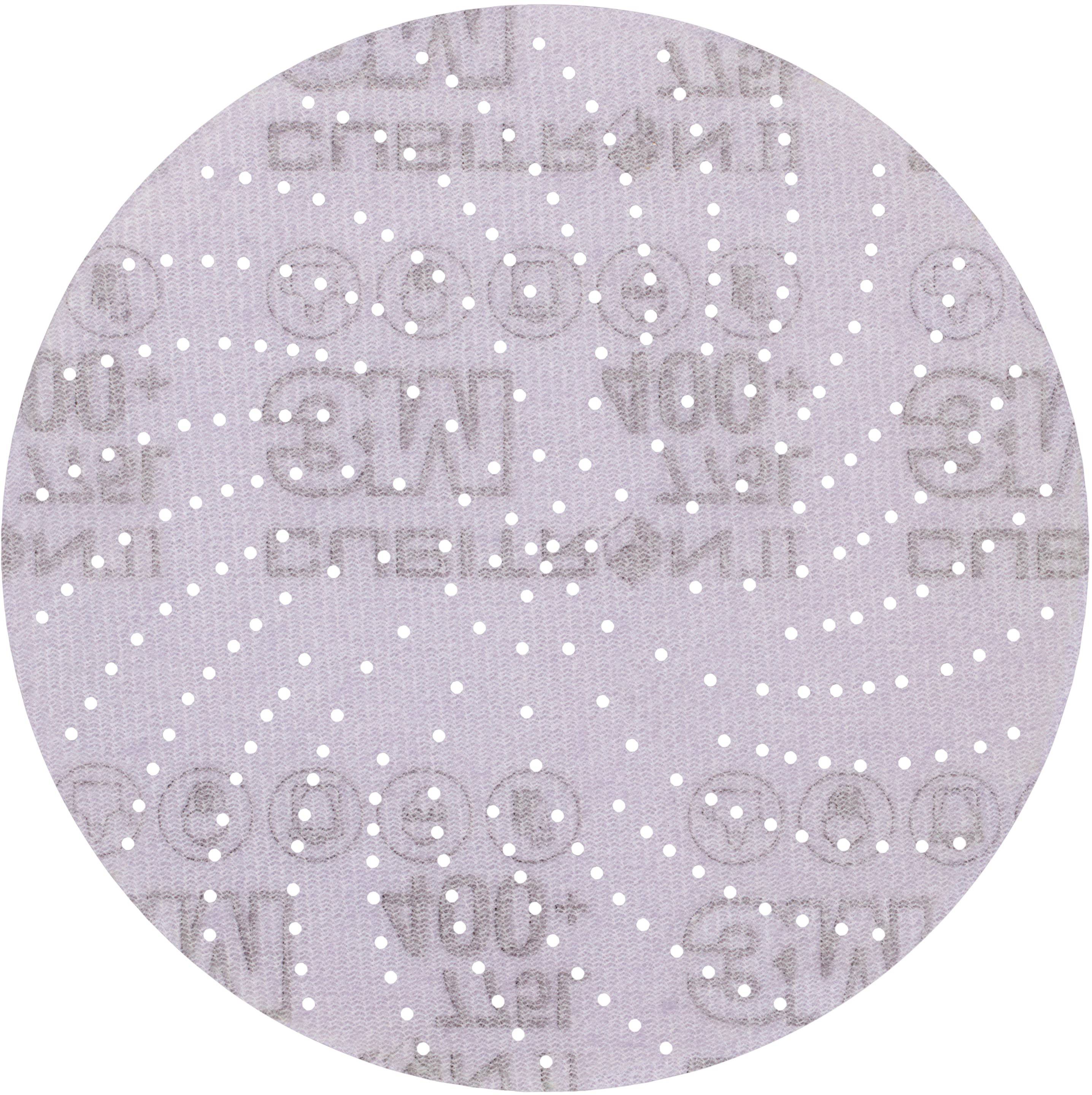 Kreisförmiges, lilafarbenes Muster mit weißen, spiralförmigen Punkten und teilweise sichtbaren Buchstaben sowie Zahlen.