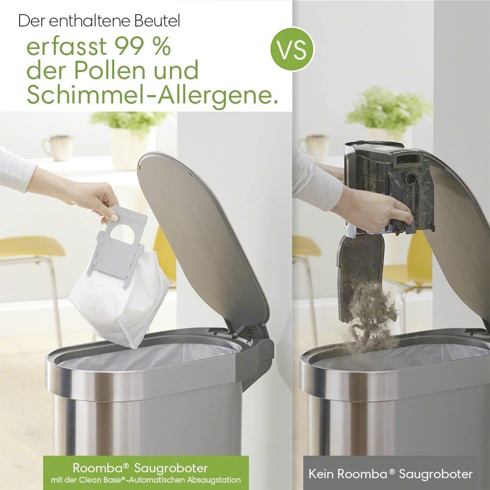 IRobot Roomba i5658 Saugroboter Schwarz, Neutral-Grau App gesteuert, Sprachgesteuert, kompatibel mit Amazon Alexa, kompatibel mit