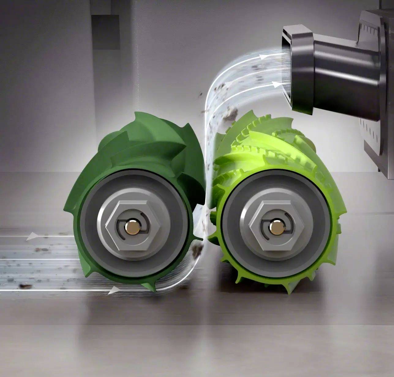 IRobot Roomba i5658 Saugroboter Schwarz, Neutral-Grau App gesteuert, Sprachgesteuert, kompatibel mit Amazon Alexa, kompatibel mit