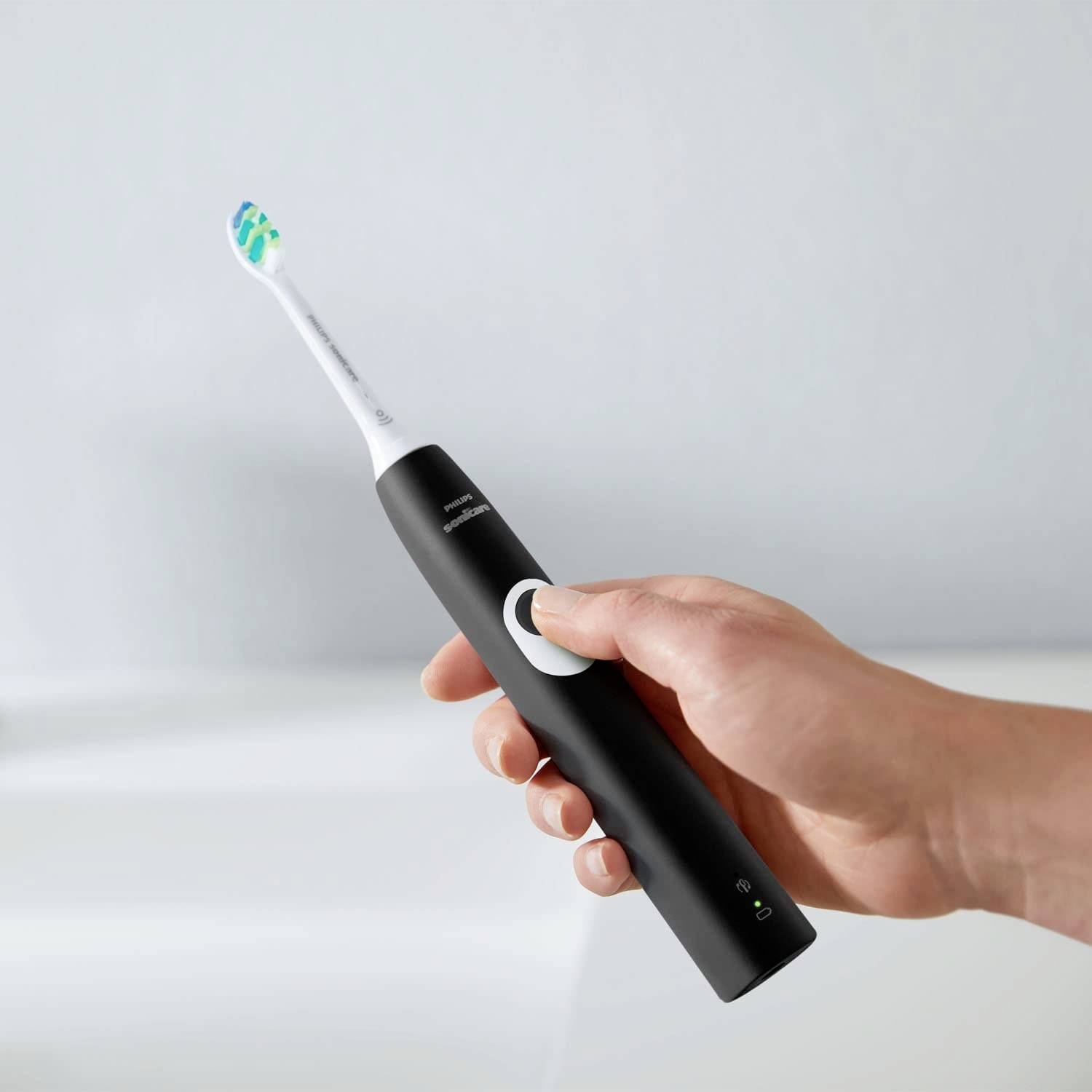Philips Sonicare ProtectiveClean 4300 HX6800/63 Elektrische Zahnbürste Schallzahnbürste Schwarz, Weiß