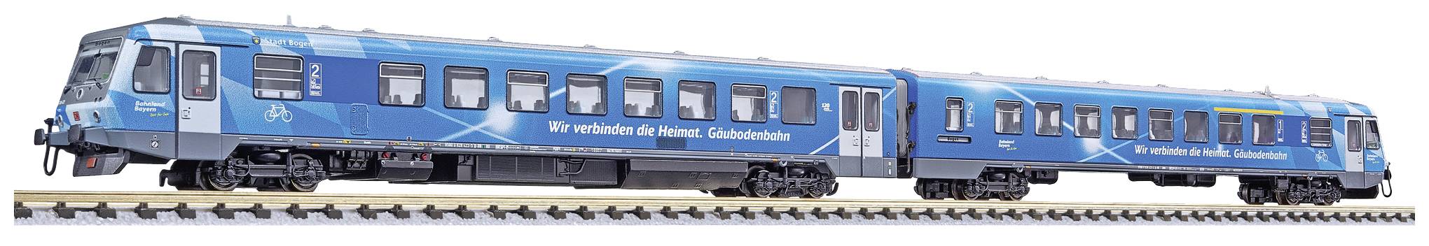 Liliput L163212 N Dieseltriebwagen BR 628.4/928.4, Rautenzug Gäubodenbahn der DB AG Rautenzug Gäubodenbahn