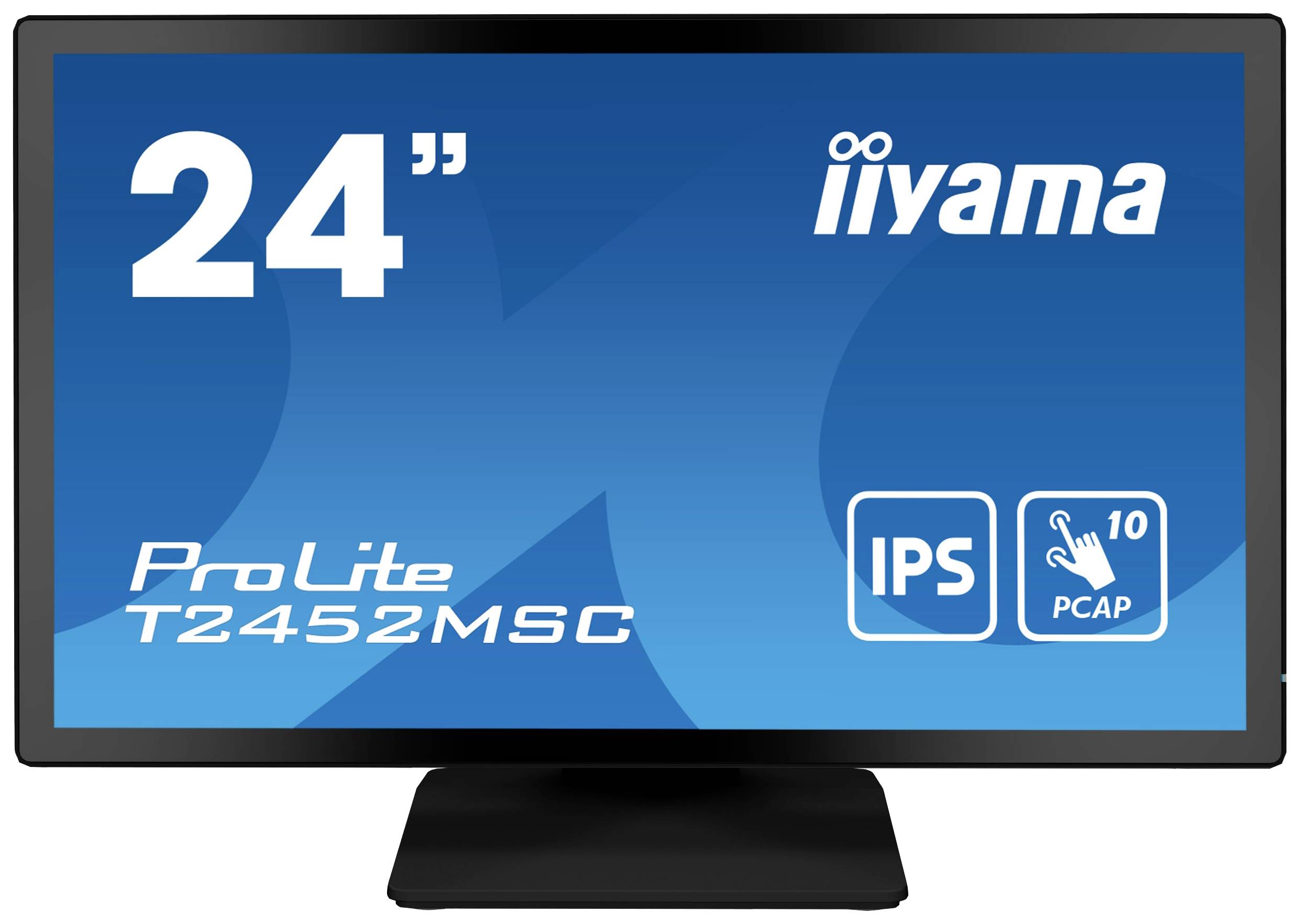 Iiyama ProLite Touchscreen-Monitor EEK: E (A - G) 60.5 cm (23.8 Zoll) 1920 x 1080 Pixel 16:9 14 ms HDMI®, DisplayPort, USB IPS LED