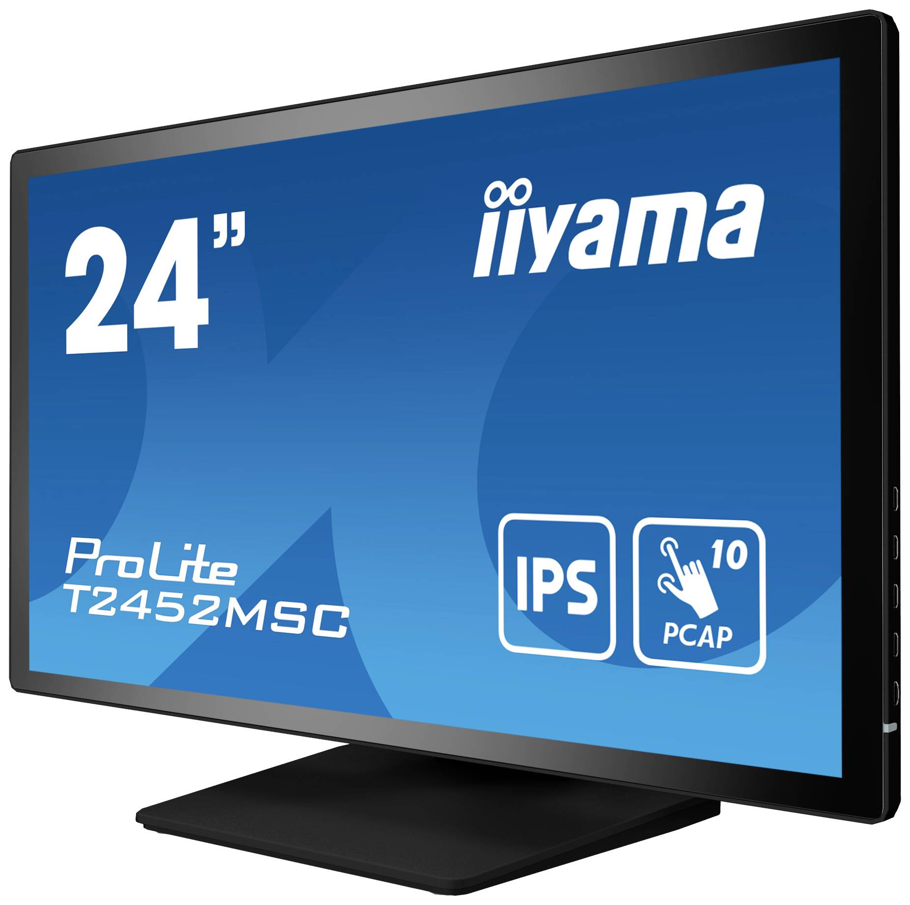 Iiyama ProLite Touchscreen-Monitor EEK: E (A - G) 60.5 cm (23.8 Zoll) 1920 x 1080 Pixel 16:9 14 ms HDMI®, DisplayPort, USB IPS LED