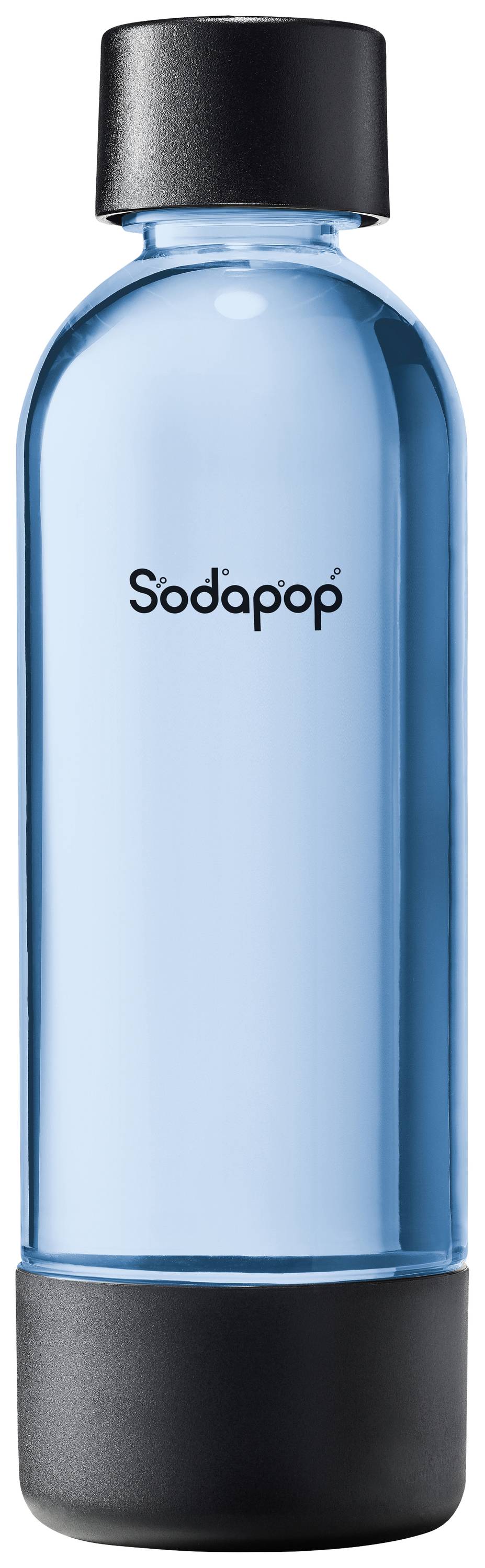 Sodapop Wassersprudler Joy ECO Schwarz Grundgerät, inkl. 1 PET-Flasche, und 1 CO2-Zylinder