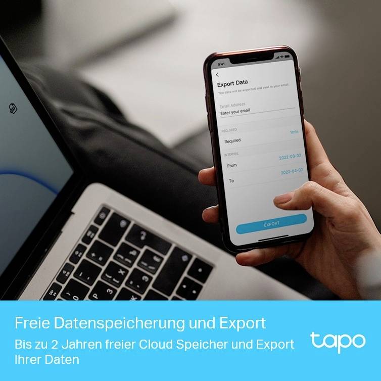 TP-LINK Temperatursensor und Luftfeuchtesensor Smarter Temperatur- und Feuchtigkeitsmonitor